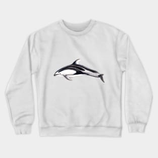 Pacific white-sided dolphin (Lagernorhynchus obliquidens) Crewneck Sweatshirt